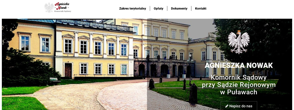 KANCELARIA KOMORNICZA NR III W PUŁAWACH AGNIESZKA NOWAK