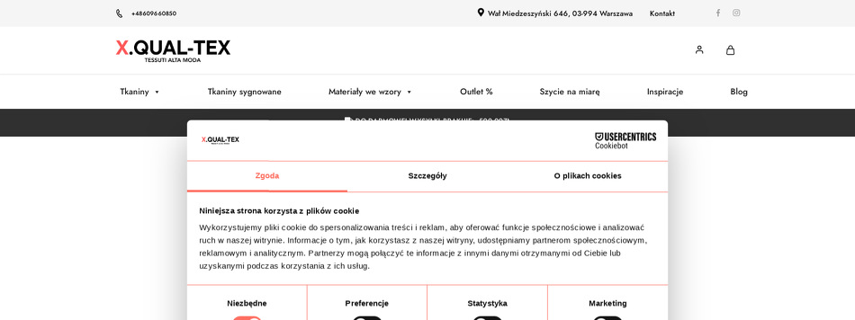 MAGAZYN TKANIN X.QUAL-TEX