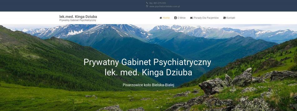 GABINET PSYCHIATRYCZNY KINGA DZIUBA