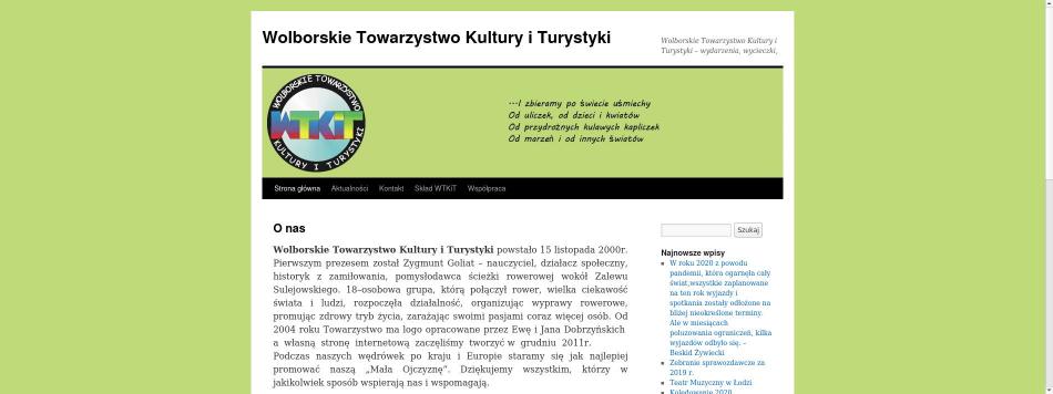 WOLBORSKIE TOWARZYSTWO KULTURY I TURYSTYKI