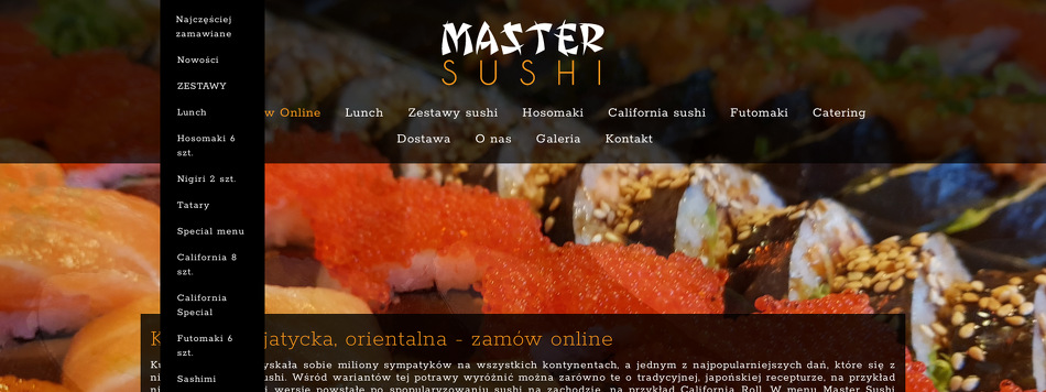 MASTER SUSHI BARTOSZ RADZIWIŁŁÓW