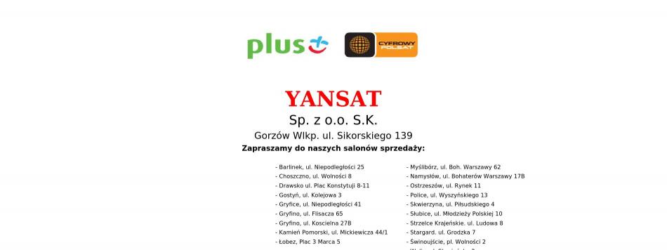 YANSAT SP Z O O SPÓŁKA KOMANDYTOWA